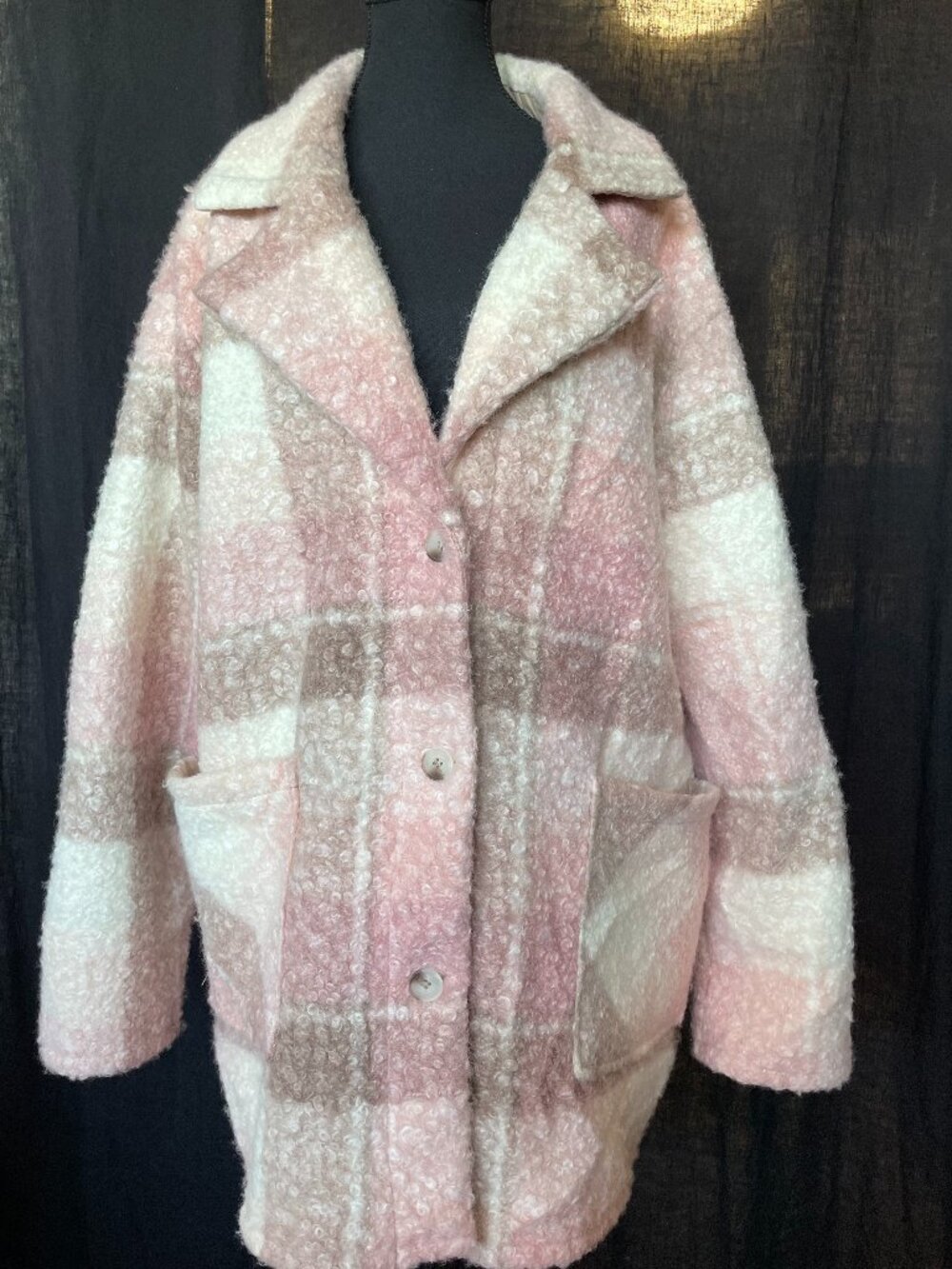 NEW Boucle Shaket  / Jacket - size XL